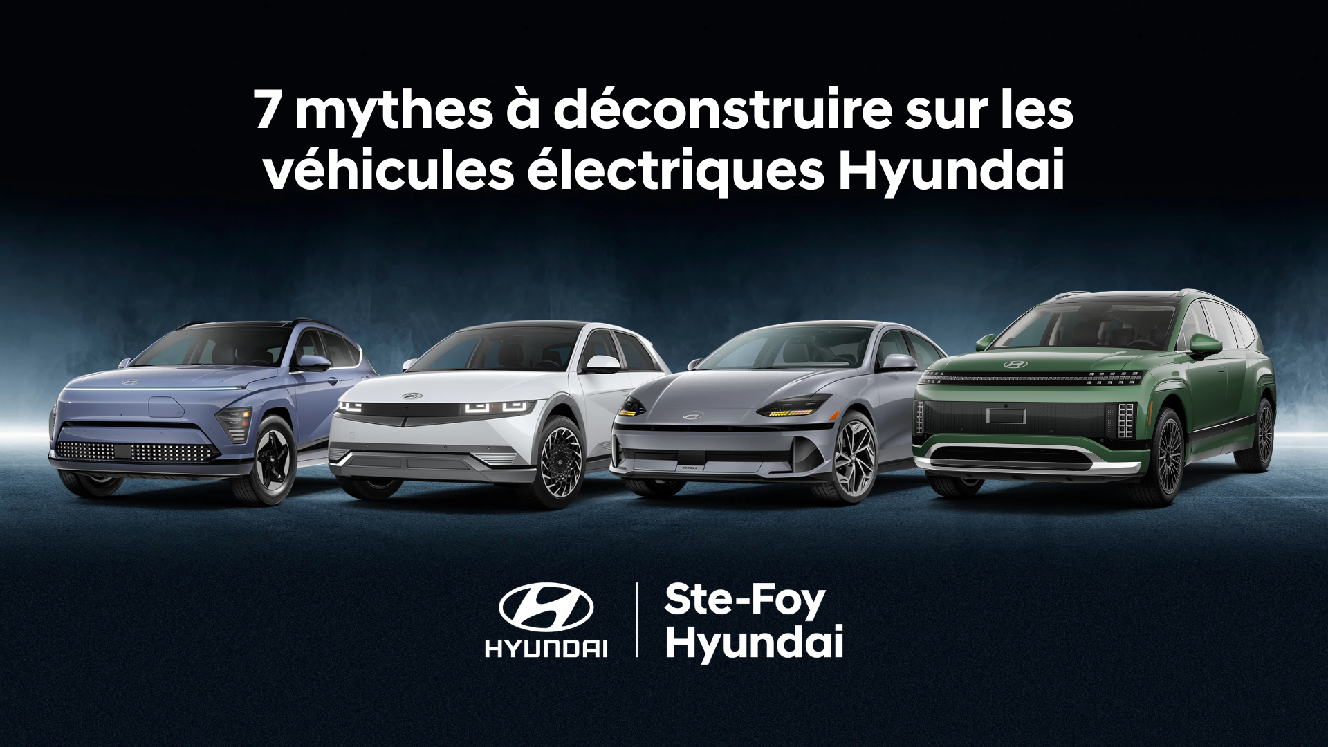 Les véhicules électriques Hyundai
