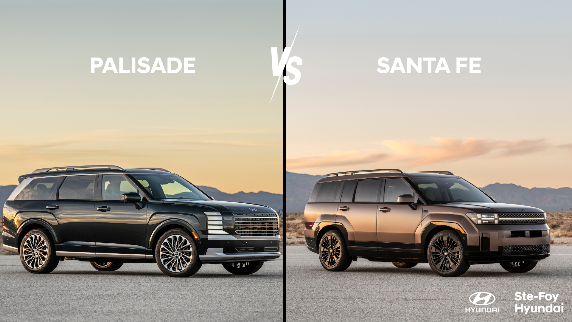 Hyundai PALISADE vs SANTA FE