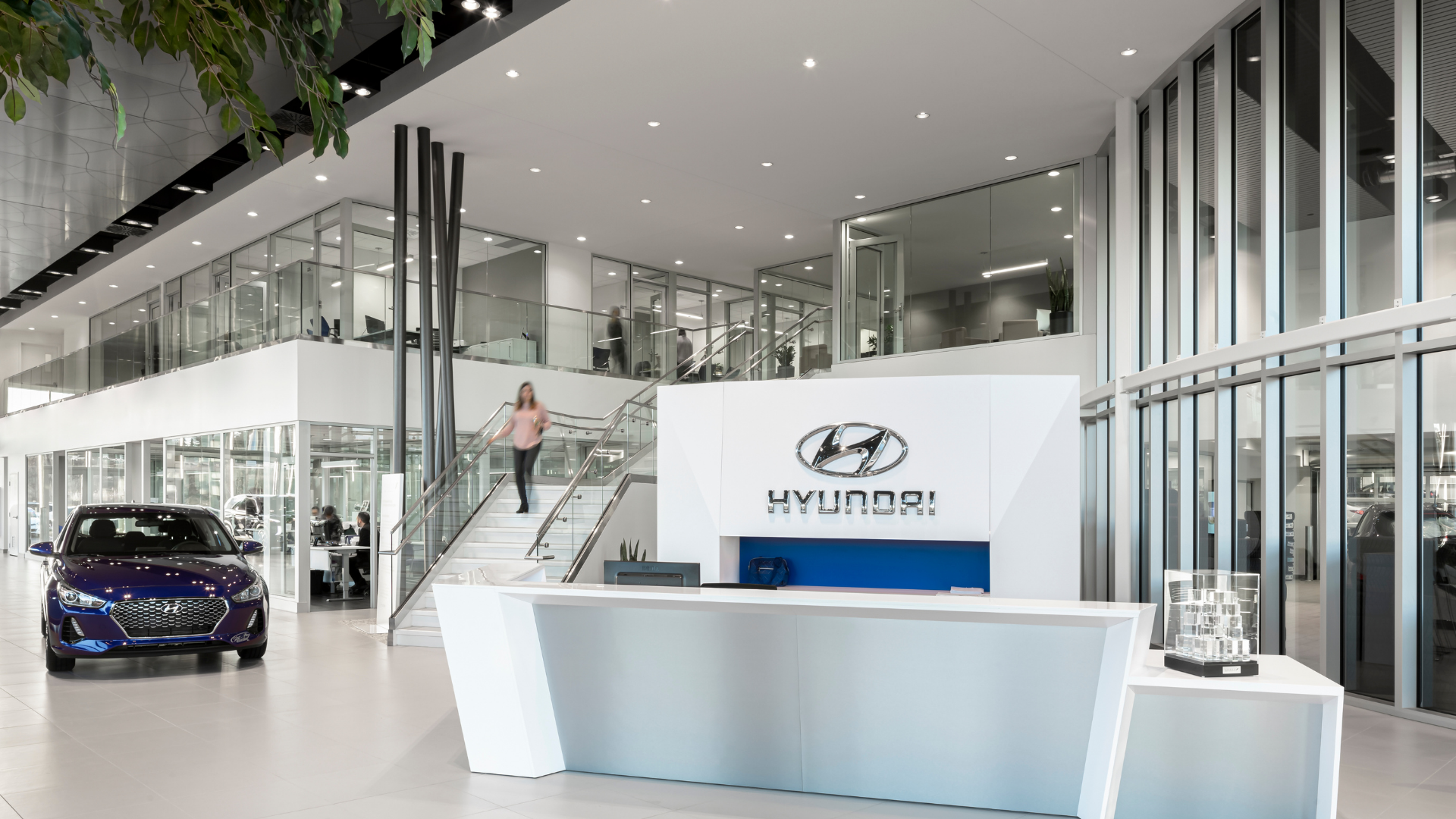 Bureau de la réception chez Ste-Foy Hyundai