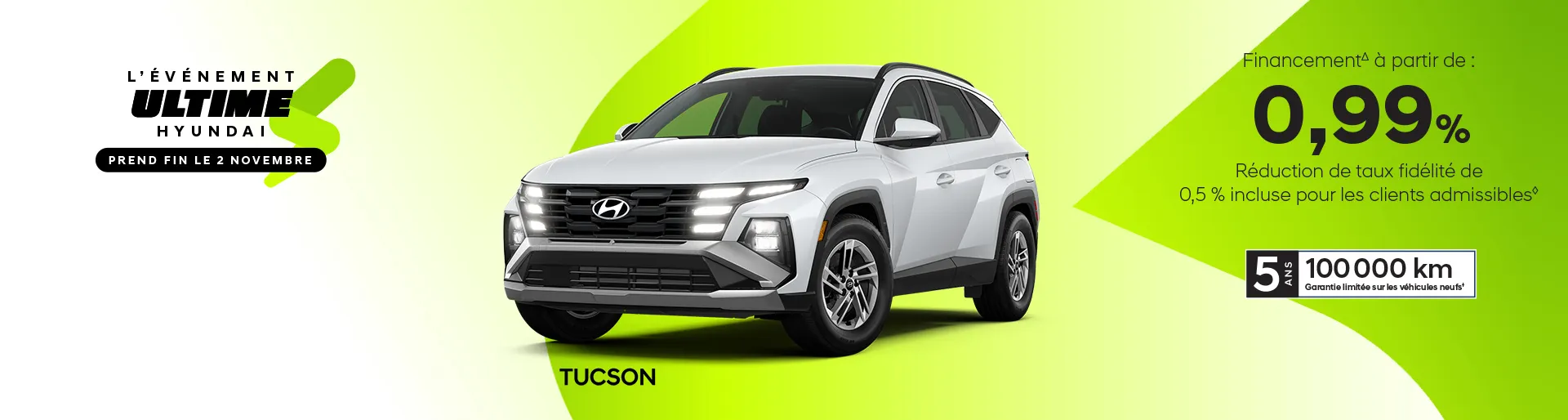 Promotion Hyundai Canada octobre 2026
